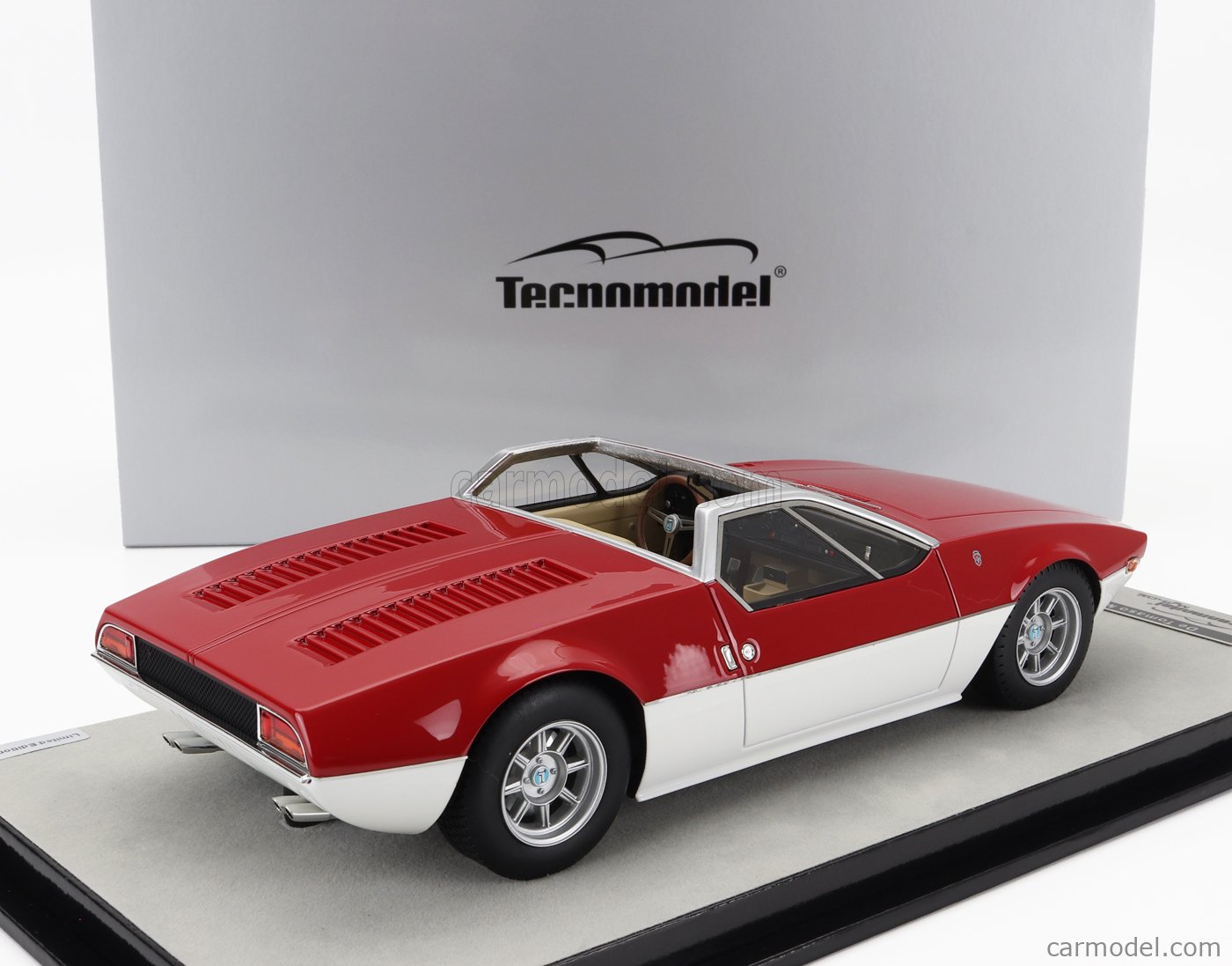 TECNOMODEL TM18-269A Scale 1/18 | DE TOMASO MANGUSTA SPIDER 1986