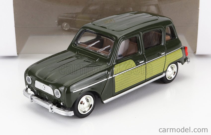 NOREV 310939 Scale 1/54 | RENAULT R4 PARISIENNE 1967 2 TONE GREEN
