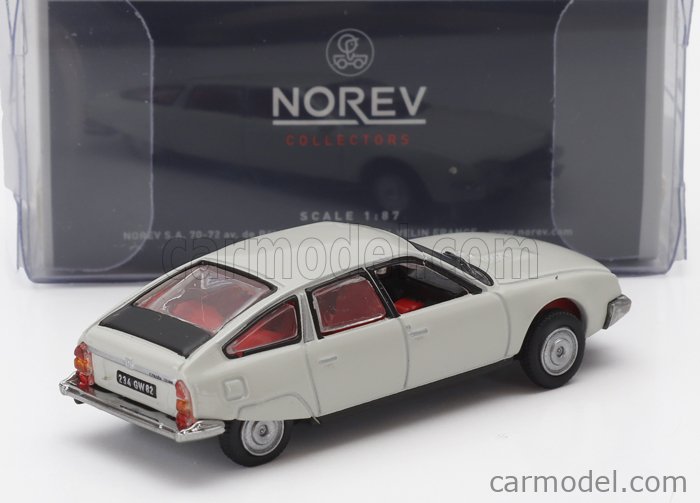 Miniature Citroën CX 2000 1975 Blanc Meije 1/87 Norev - Modèle Réduit Collection