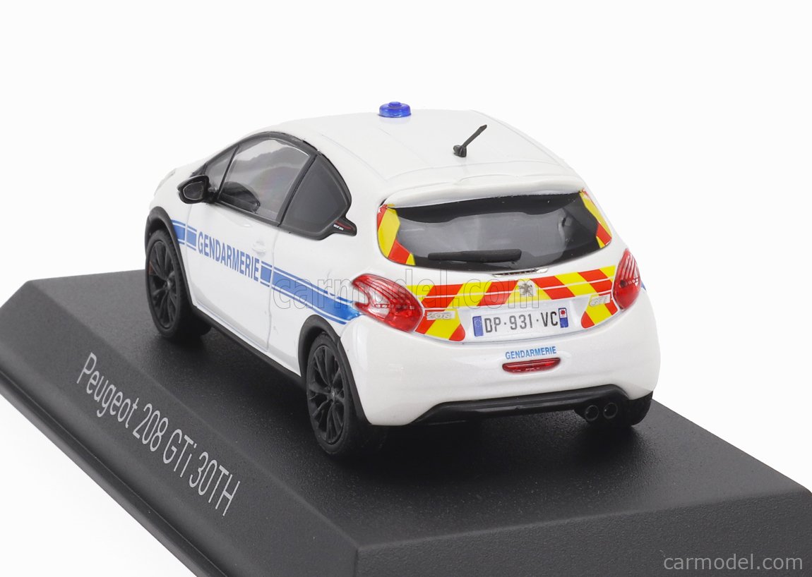 Peugeot 208 GTi 30TH 2014 Gendarmerie 1/43