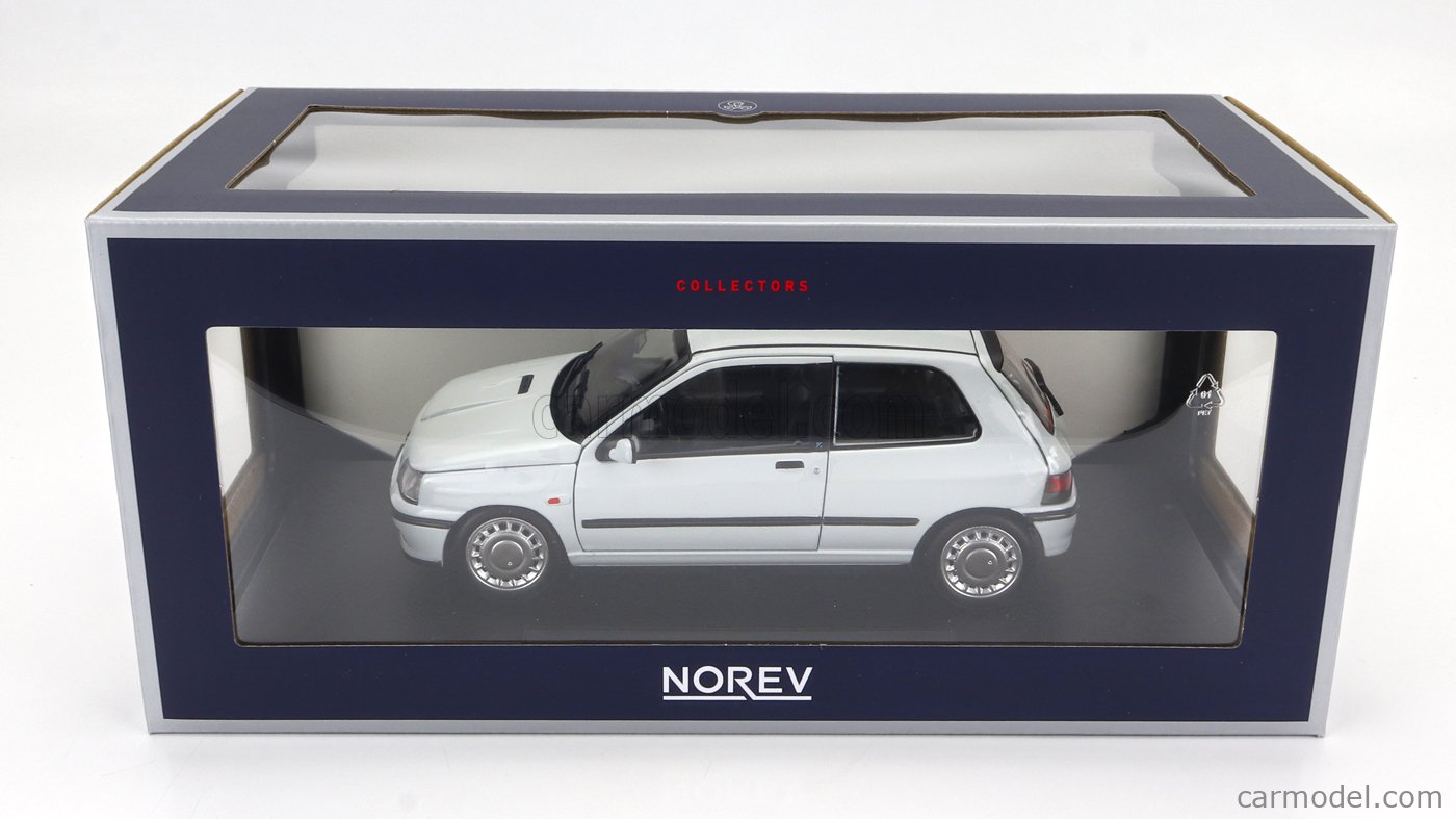 NOREV 185251 Scale 1/18 | RENAULT CLIO 16S S1 1991 WHITE