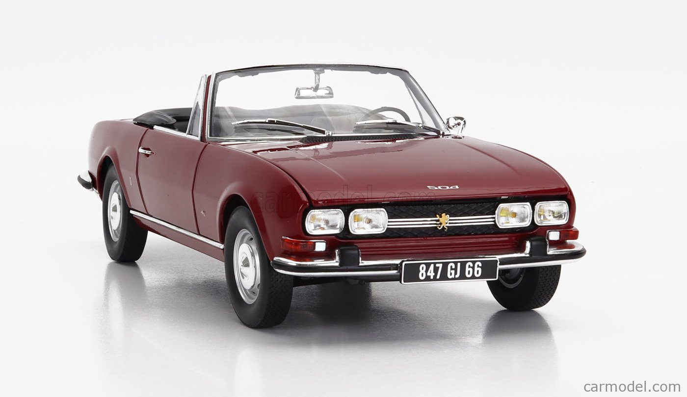 Peugeot 504 Cabriolet 1969 - Norev échelle 1/43, Occasion Sans Boîte, Sortie De Vitrine