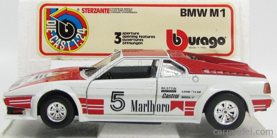GUNZE - 貴重！BMW M1 Marlboro 1/24 ESCI イタリア他 GUNZE - 貴重！BMW M1 Marlboro 1/24 ESCI イタリア他の通販 by