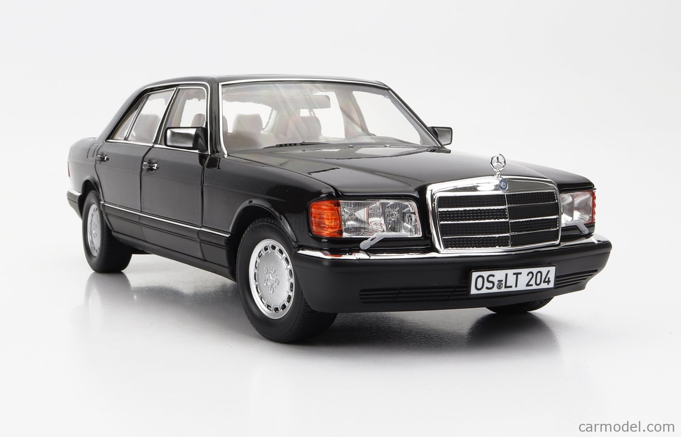 Mercedes-Benz 560 SEL 1989 Black 1/18 Norev 183793