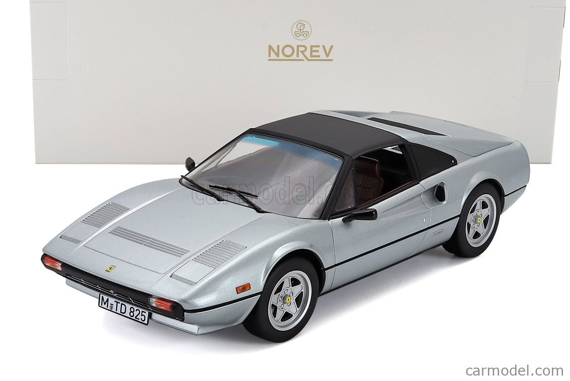NOREV 187934 Scale 1/18 | FERRARI 308 GTS 1982 SILVER