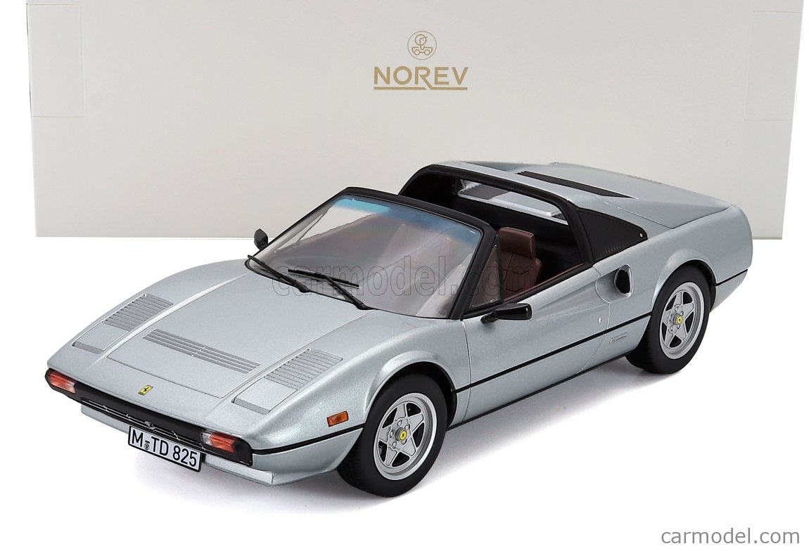 Ferrari 308 GTS Quattrovalvole Norev 1/18 – Bleu Métallique – Neuve Sous Boîte