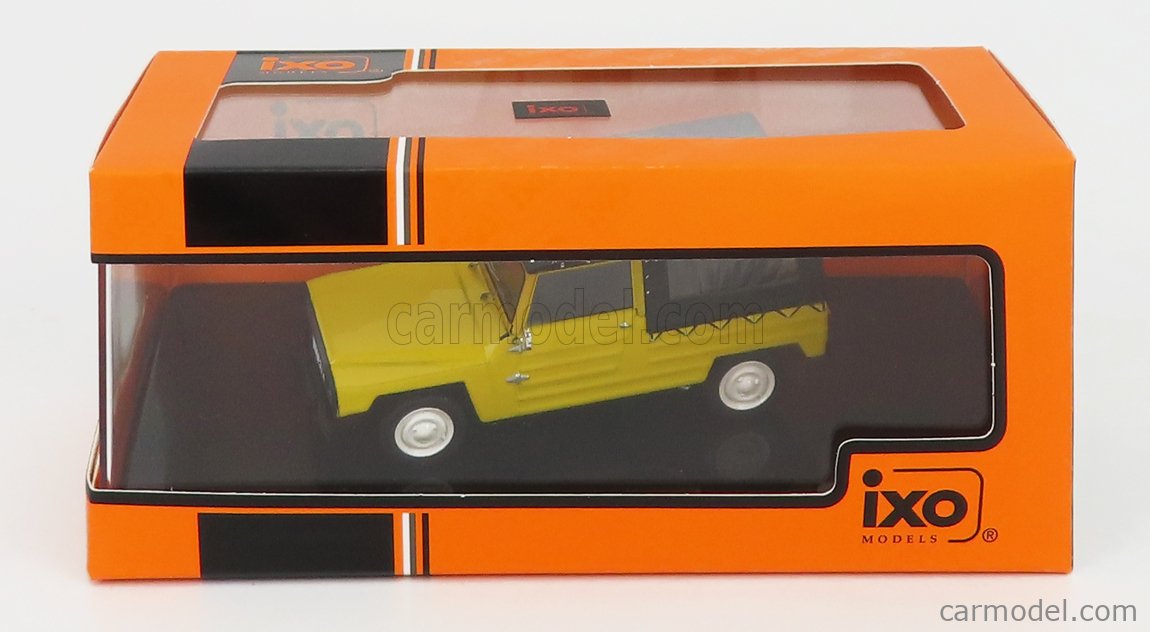 Ixo Citroën Namco Pony 1975 – Gelb/Schwarz, Maßstab 1:43, Fertiges Die-Cast-Modell