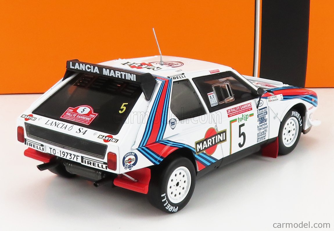 IXO-MODELS 24RAL022B Scale 1/24 | LANCIA DELTA S4 MARTINI RACING N 5 ...