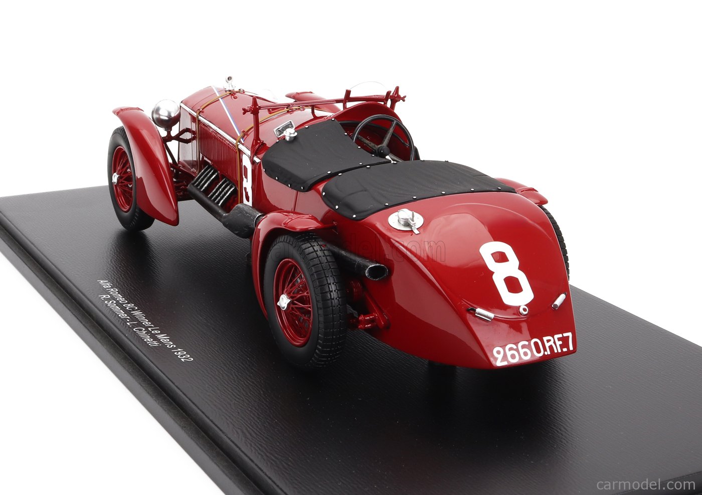 Modèle Réduit ALFA ROMEO 8C 2300 MM (1932) - N°65 Aux 24H Du Mans - Échelle 1/43 - Italie - Neuf