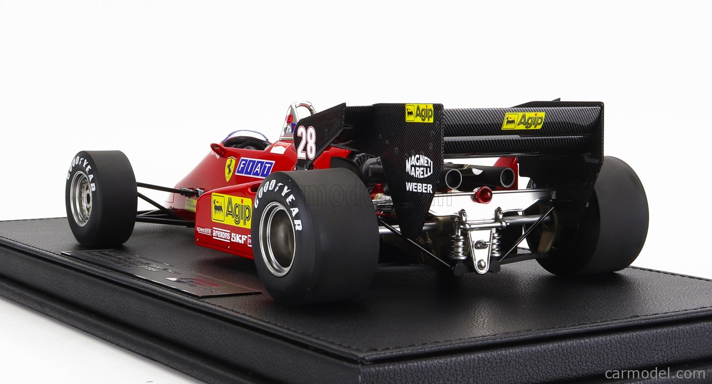 GP-REPLICAS GP159D Scale 1/18 | FERRARI F1 126C4M N 28 7th AUSTRIAN GP ...