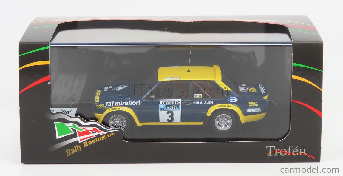 TROFEU FRRUK88 Scale 1/43 | FIAT 131 ABARTH OLIO FIAT N 3 RALLY RAC ...