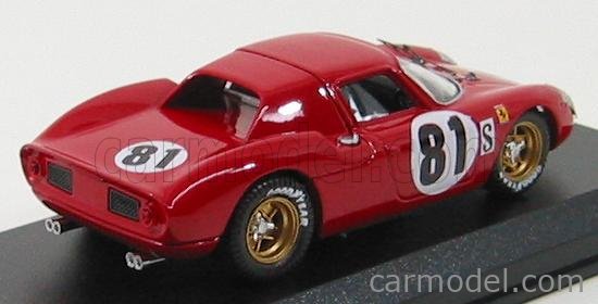 BEST-MODEL 9266 Scale 1/43 | FERRARI 250LM N 81 DAYTONA 1968 PIPER ...