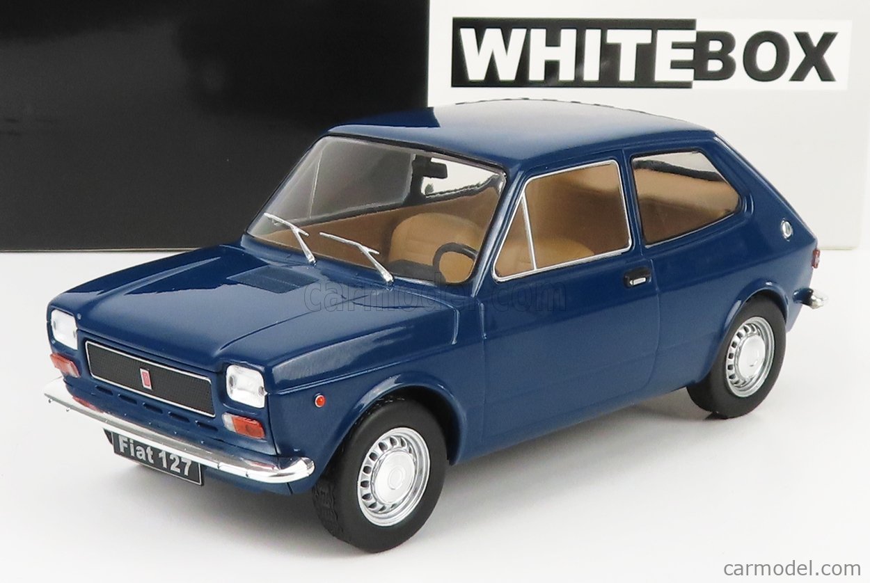 WHITEBOX WB124148 Scale 1/24  FIAT 127 1971 BLUE