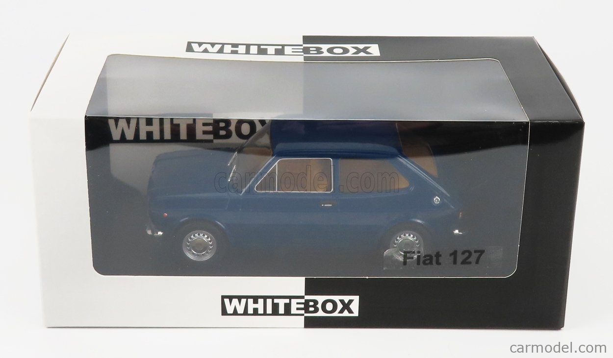 WHITEBOX WB124148 Scale 1/24  FIAT 127 1971 BLUE