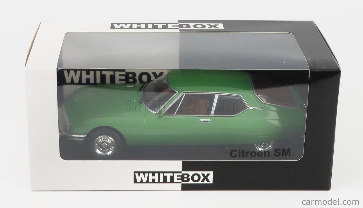 WHITEBOX WB124147 Scale 1/24  CITROEN SM MASERATI 1970 GREEN