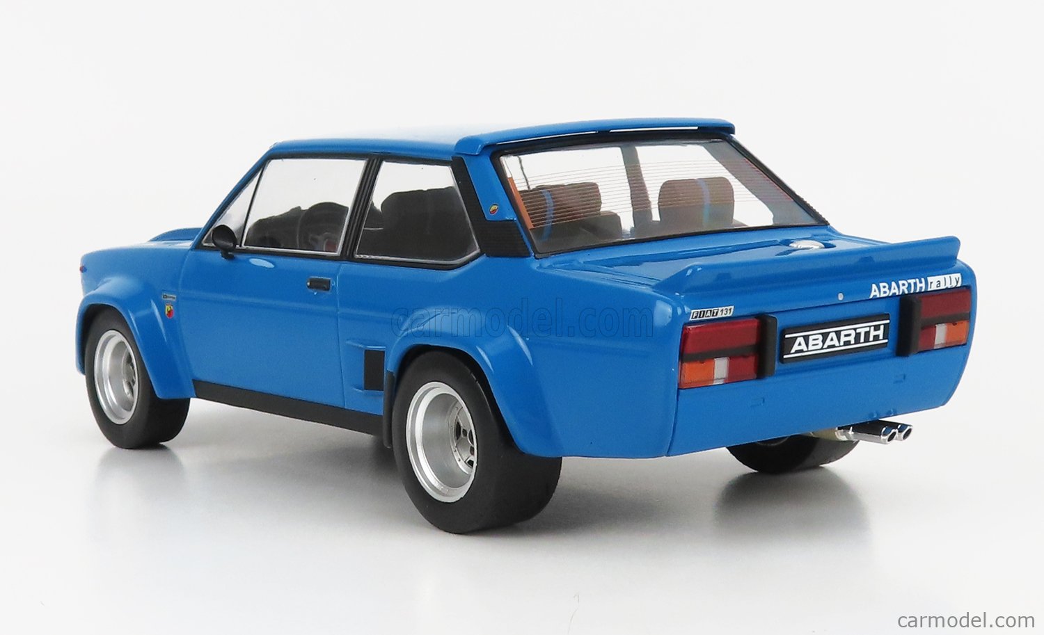 IXO-MODELS 18CMC129.22 Scale 1/18  FIAT 131 ABARTH (night version) BASE RALLY 1980 BLUE