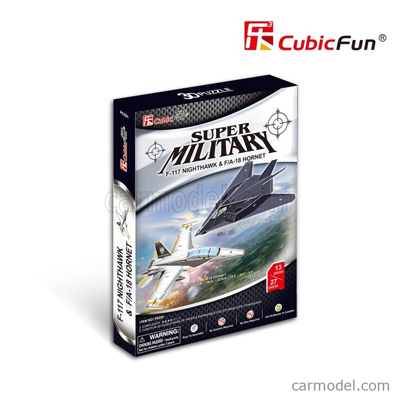 thumbnail image 2 of Fascinations Metal Earth Lockheed Martin F-117 Nighthawk 3D Model Kit - Steel DIY Assembly 2 of 4