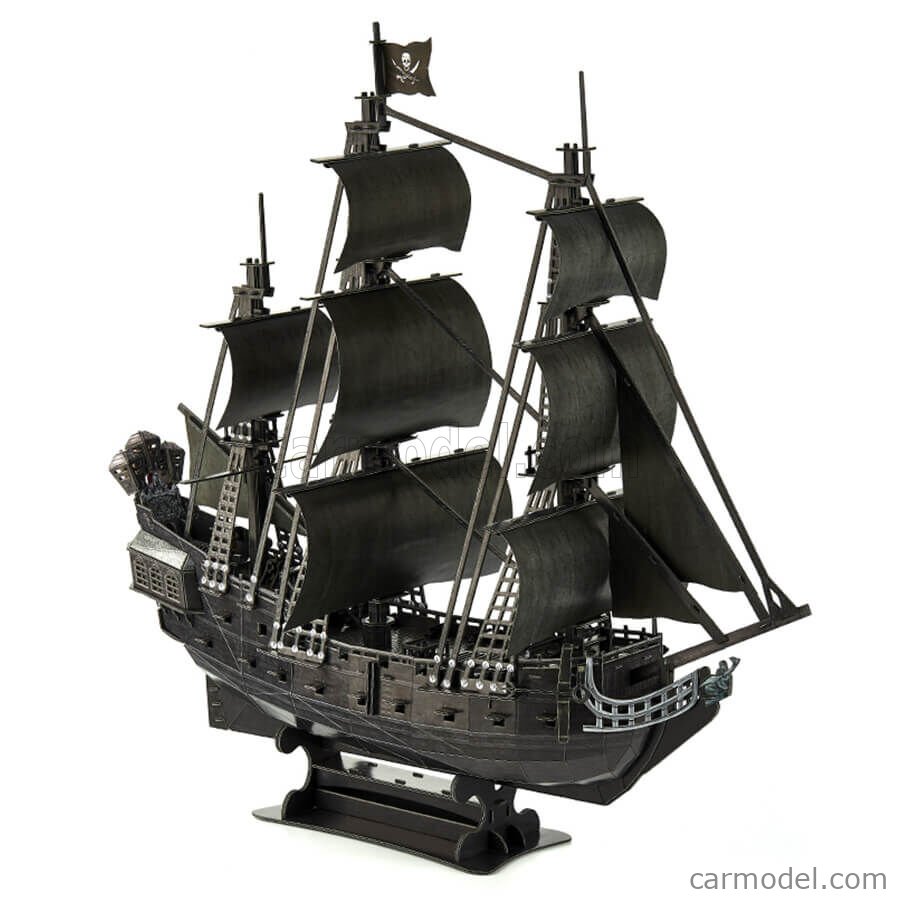 CUBICFUN CF L522H Scale / | PUZZLE KIT 3D IN FOAM QUEEN ANNE'S REVENGE ...