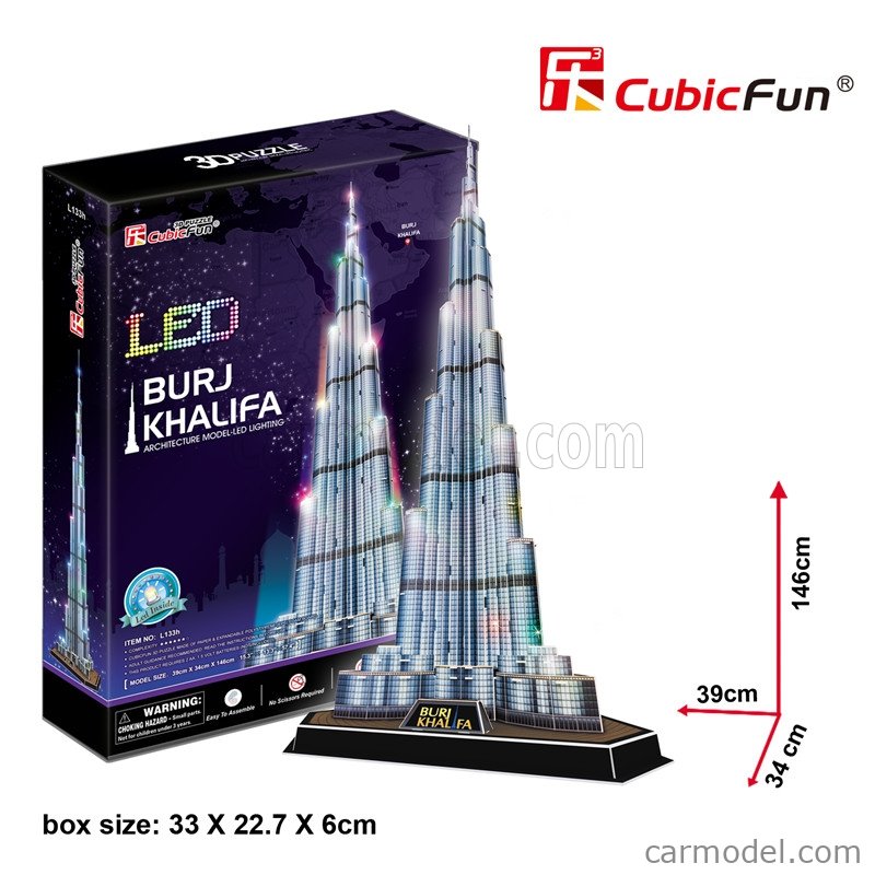 CubicFun C077H Egypt Relique 3D Puzzle 38 Pieces