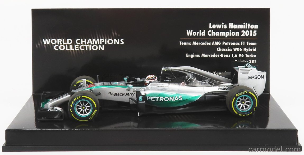 MERCEDES GP - F1 W06 AMG PETRONAS N 44 WORLD CHAMPION SEASON 2015 LEWIS  HAMILTON