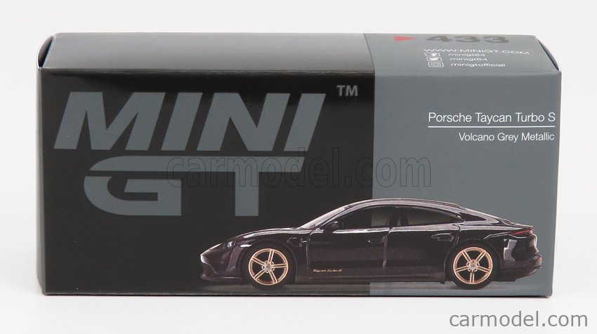 Porsche Taycan Turbo S In Carmine Red | Mini GT Collectible - Foto 2