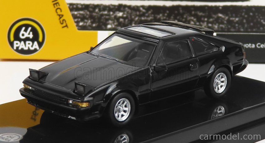 PARAGON-MODELS PA-55463 Scale 1/64 TOYOTA CELICA SUPRA COUPE LHD 1984  BLACK