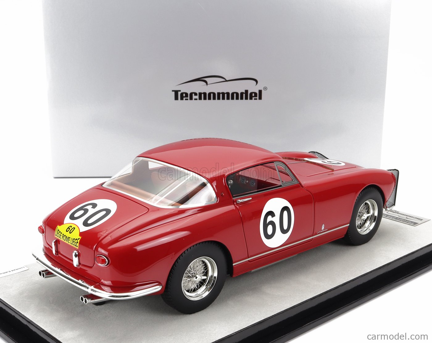 ミニカー　1/18 フェラーリ 250 GT ヨーロッパ 1956 Liegi-Roma-Liegi [TM18-229A] TECNOMODEL TM18-229A Scale 1/18 | FERRARI 250 GT EUROPA N 60