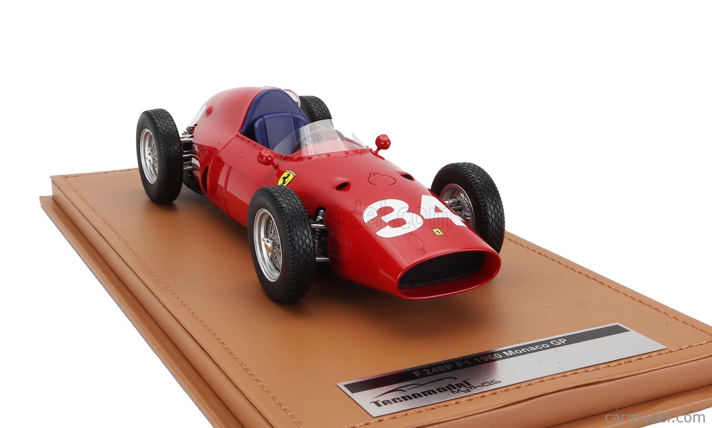 TECNOMODEL TM18-198A Scale 1/18 | FERRARI F1 246P N 34 MONACO GP