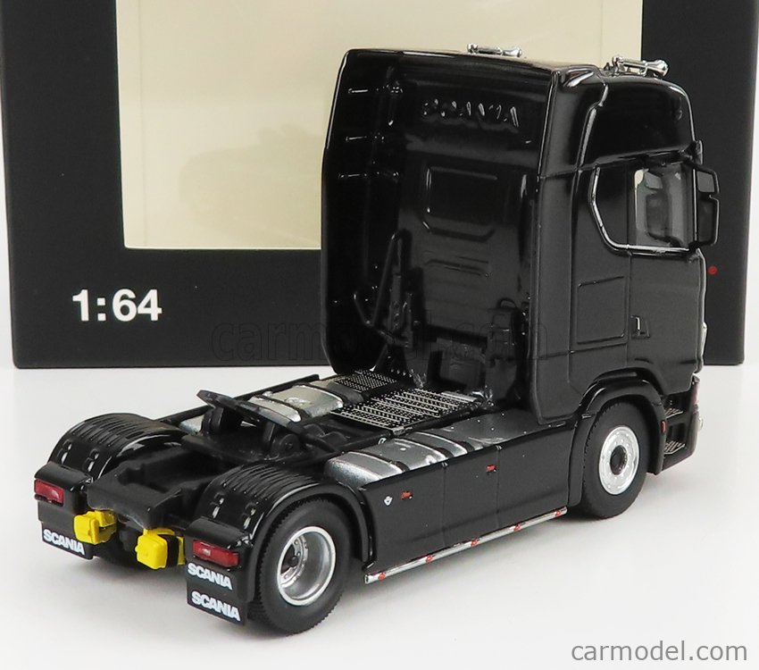 NZG LX10640050 Scale 1/64 | SCANIA S730 V8 TRACTOR TRUCK 2-ASSI 2017 BLACK