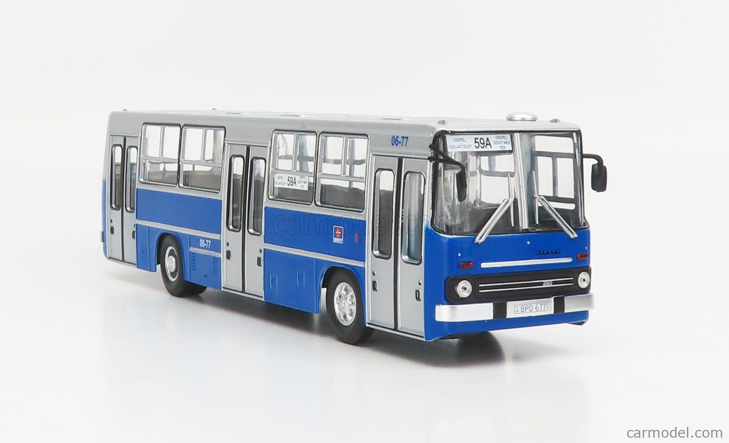 1:43 união soviética lenda ônibus Ikarus-260.06 modelo fundido