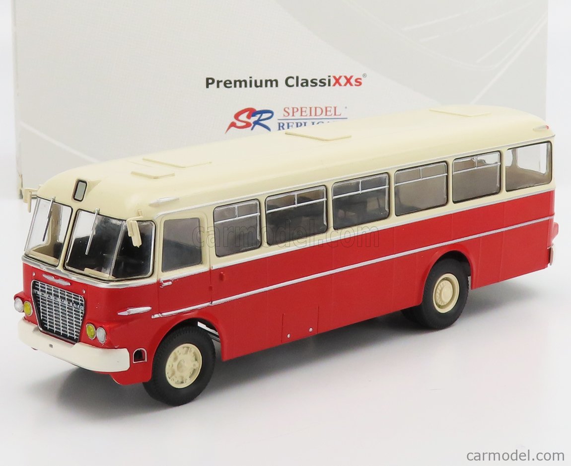PREMIUM CLASSIXXS 47148 Scale 1/43 | IKARUS 620 AUTOBUS 1961 RED BEIGE