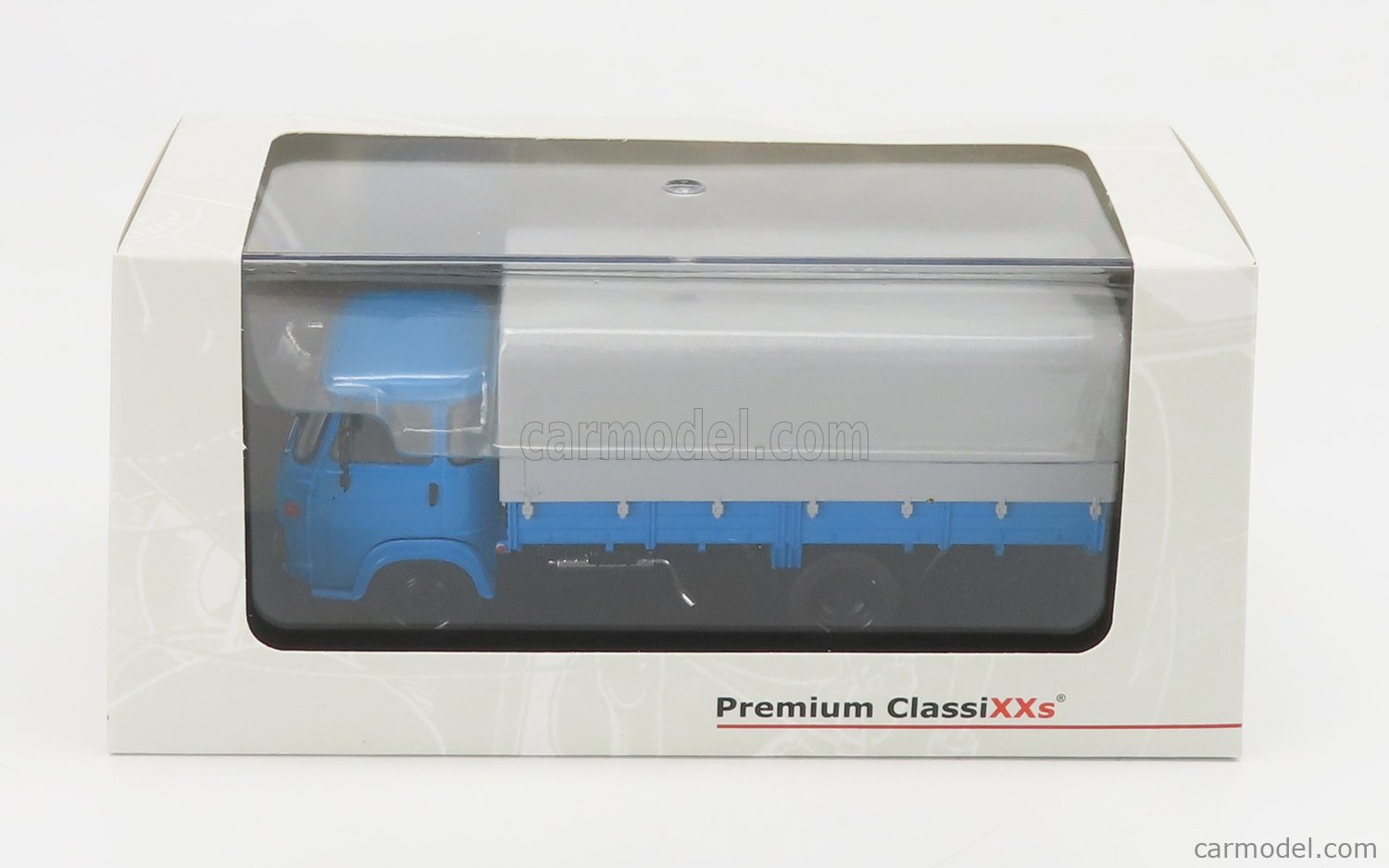 PREMIUM CLASSIXXS 47137 Escala 1/43  AVIA A31N TRUCK TELONATO (BASE SAVIEM) 1986 BLUE GREY