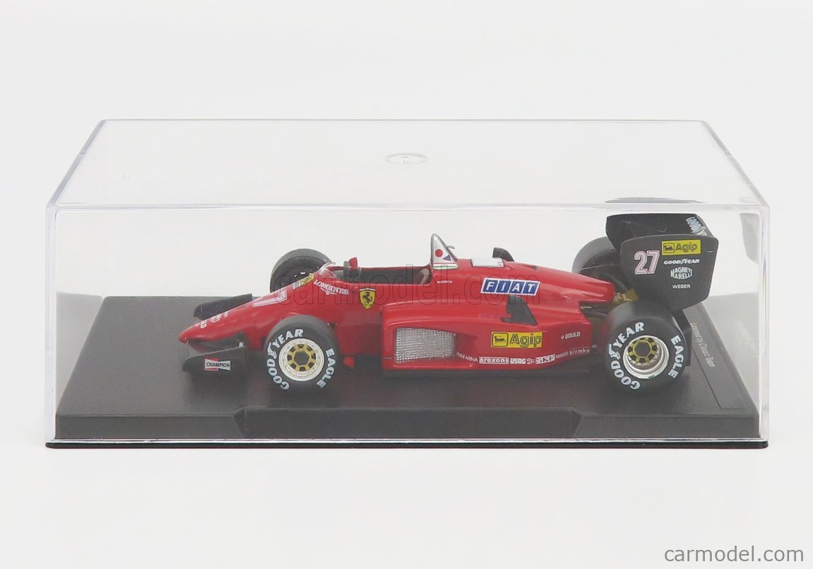 Modellino Ferrari F1 156-85 N.27 Scala 1/24 - Edicola - Stagione 1985 Michele Alboreto