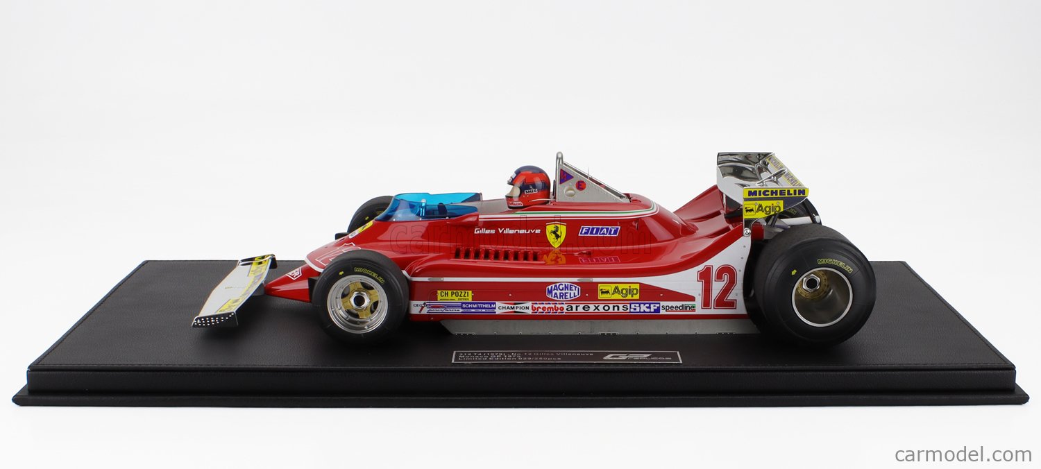 FERRARI 12 Giles Villeneuve など ケース入り ミニカー お