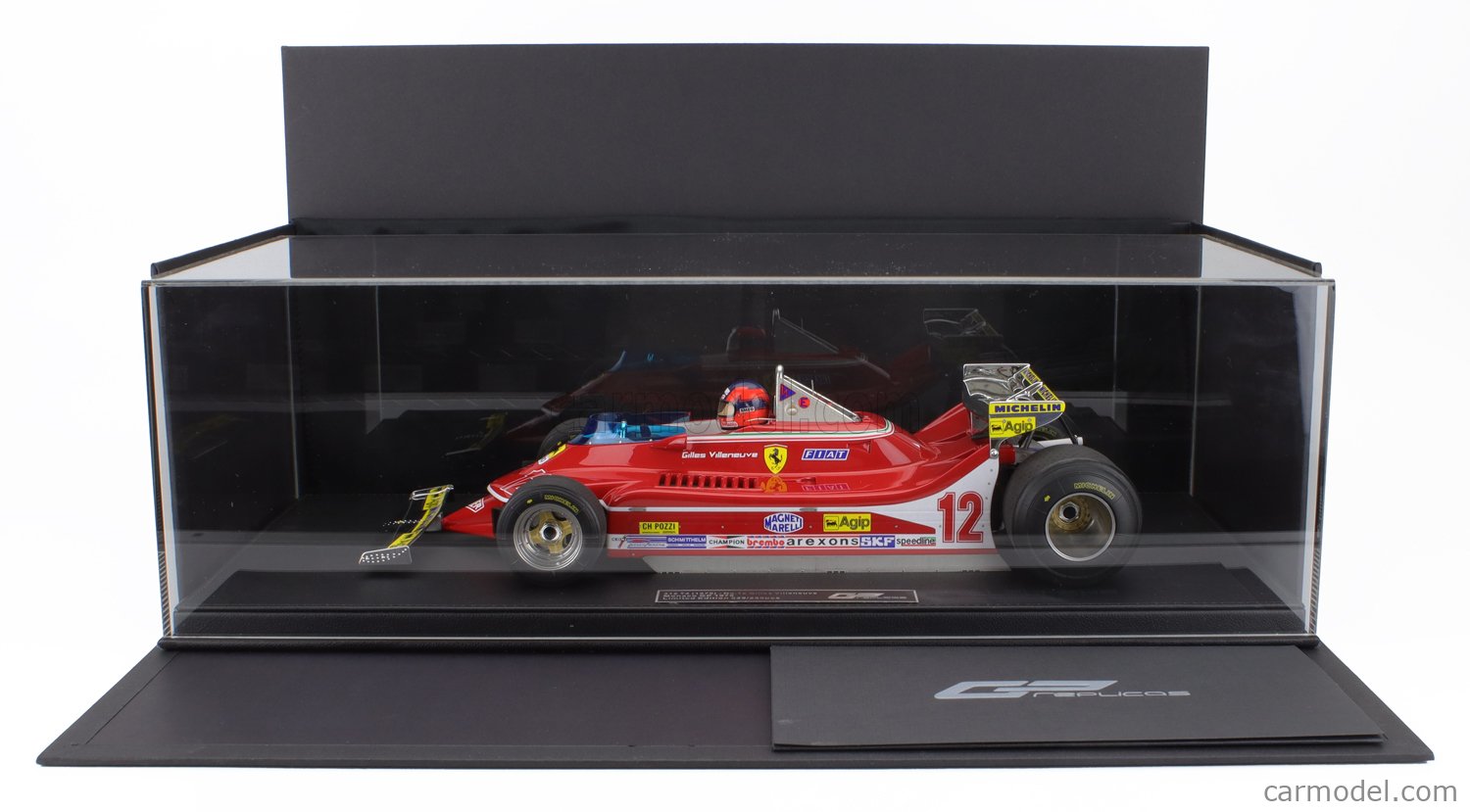 GP-REPLICAS GP12-01DWD Scale 1/12 | FERRARI F1 312T4 N 12 GP-REPLICAS GP12-01DWD Scale 1/12 | FERRARI F1 312T4 N 12