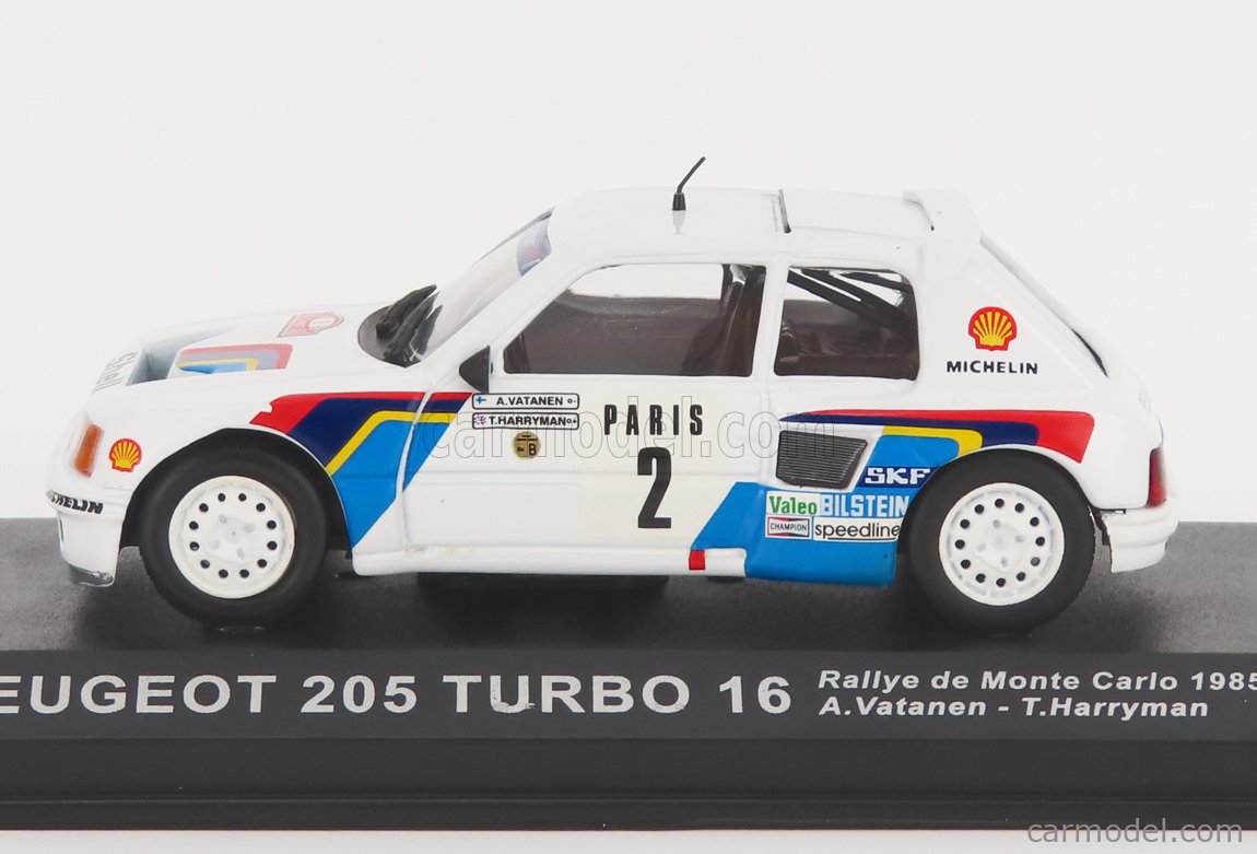 Miniature Provence Moulage 1/43 - Peugeot 205 T16 Paris-Dakar 1987 - Vainqueur Vatanen - Montée