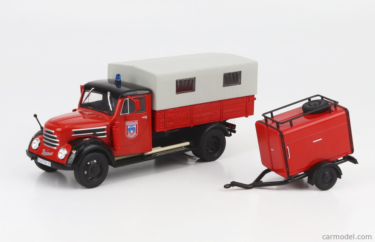Robur Garant K30 Messwagen 1:87 H0 - Filmtechnik Servicefahrzeug Modellbus Blau
