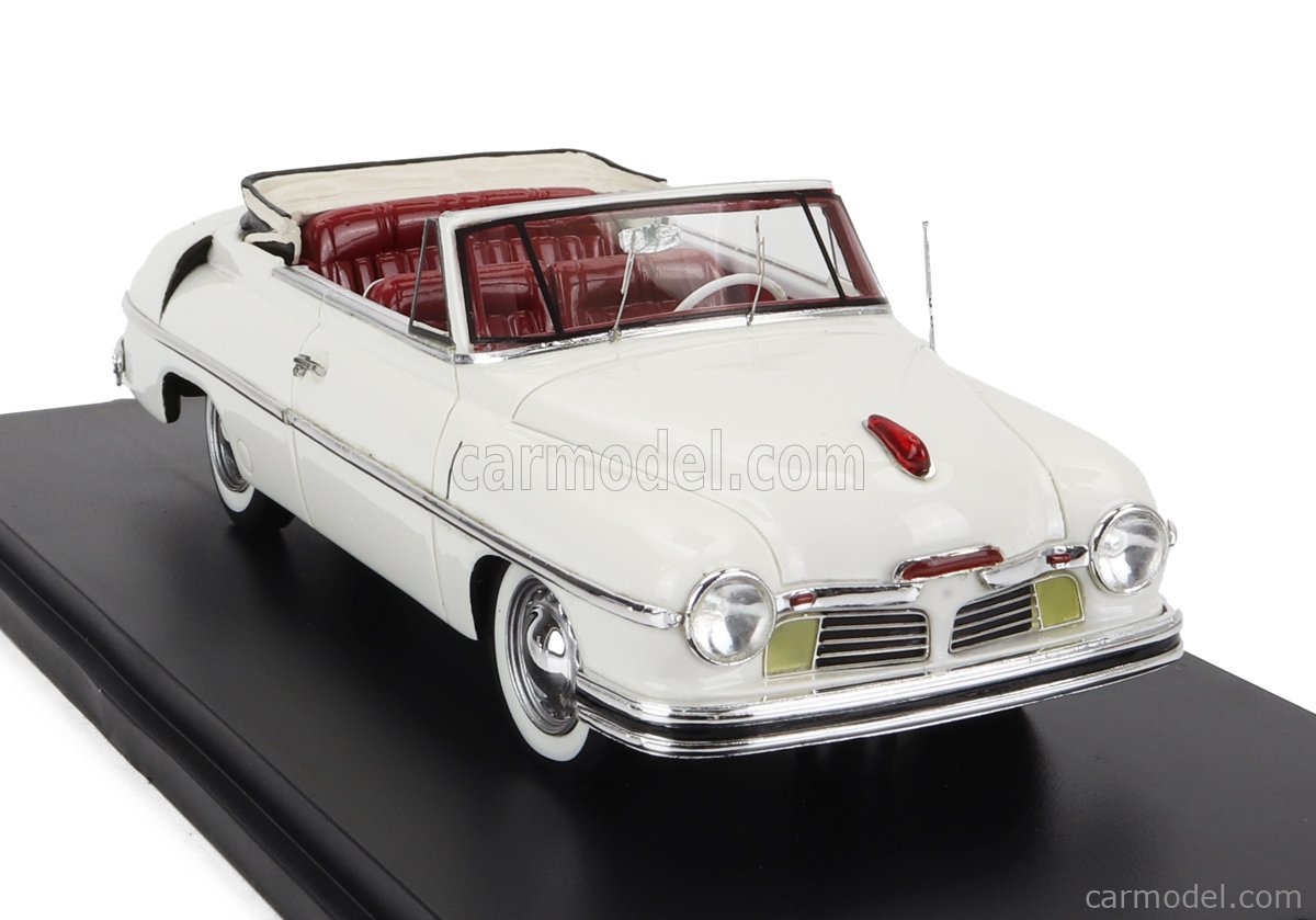 Modèle Réduit Tatra 12 Cabriolet Fermé Rouge - AutoCult échelle 1:43 - Miniature De Collection Neuve