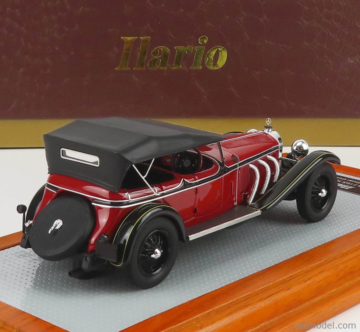 Miniature Voiture ILARIO Mercedes Benz 680S 1928 Dual Cowl Tourer Gangloff – Échelle 1/43