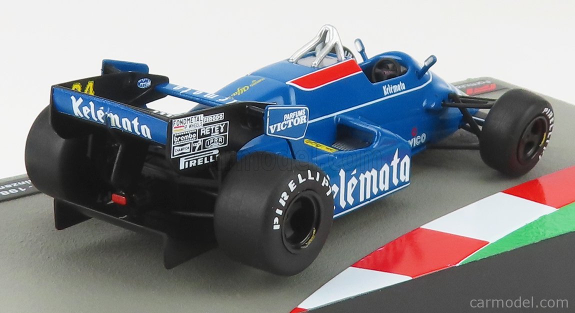 Modèle Réduit 1/43 Osella FA1 F1 #24 1984 Ghinzani - Collection Edicola - Neuf