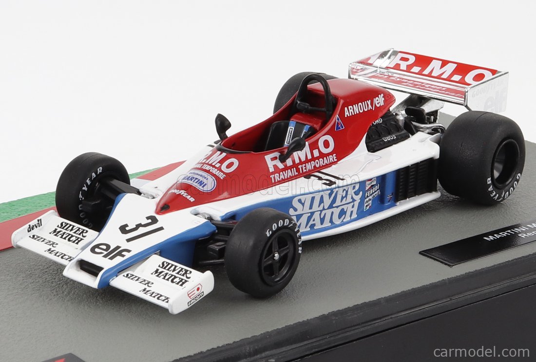 EDICOLA F1THECARCOLL116 Scala 1/43 MARTINI F1 MK23 N 31 SEASON 1978