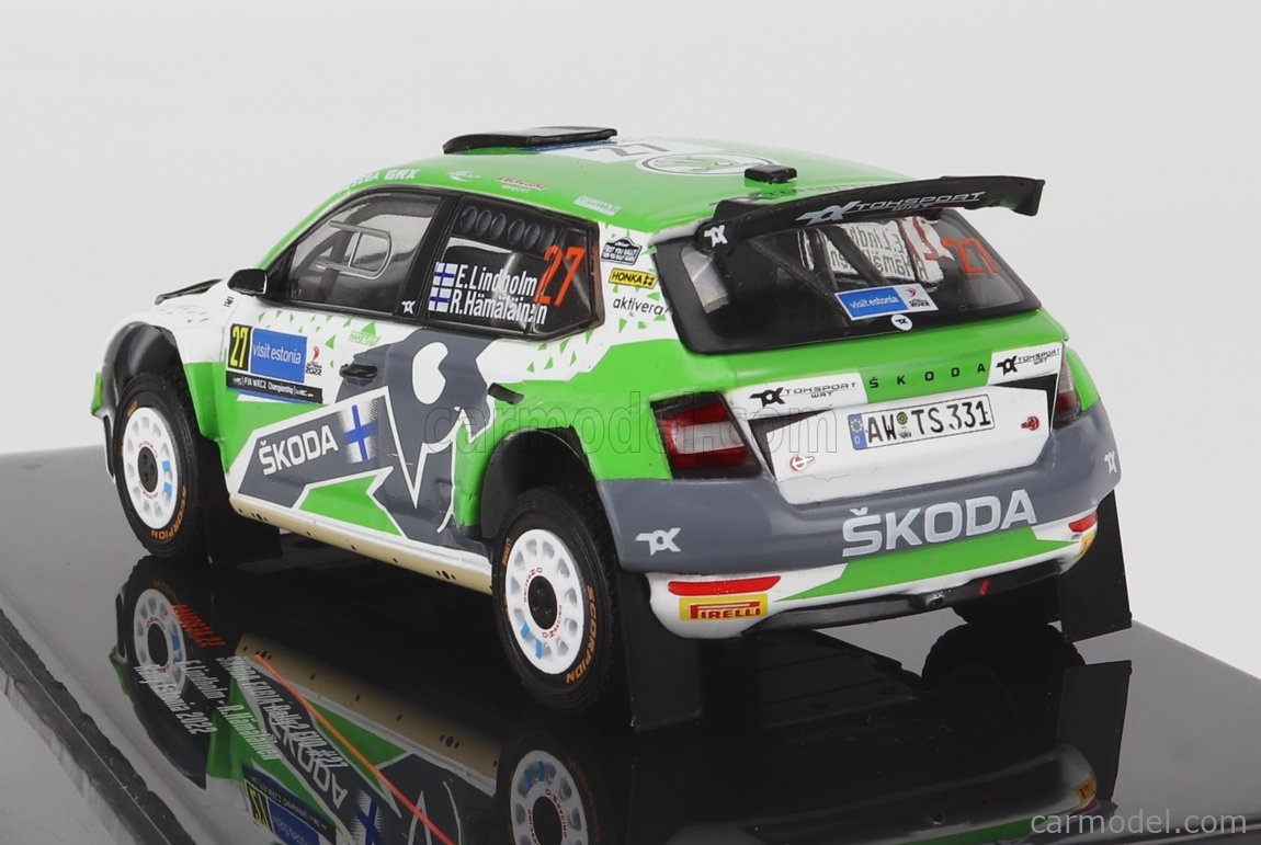 IXO-MODELS RAM863A.22 Масштаб 1/43 | SKODA FABIA RALLY2 EVO N 27