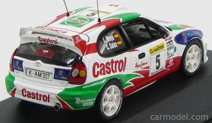 RALLY IXO DIECAST 1/43 Toyota Corolla WRC Sainz/Moya 1998 RAL040 