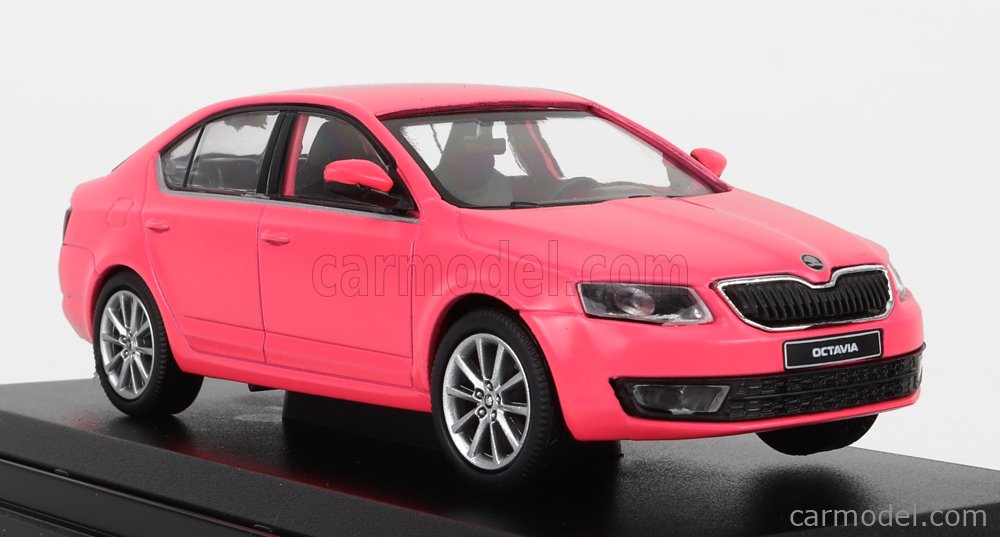 ABREX 143AB-026BW Scale 1/43 | SKODA OCTAVIA III 2012 MATT PINK