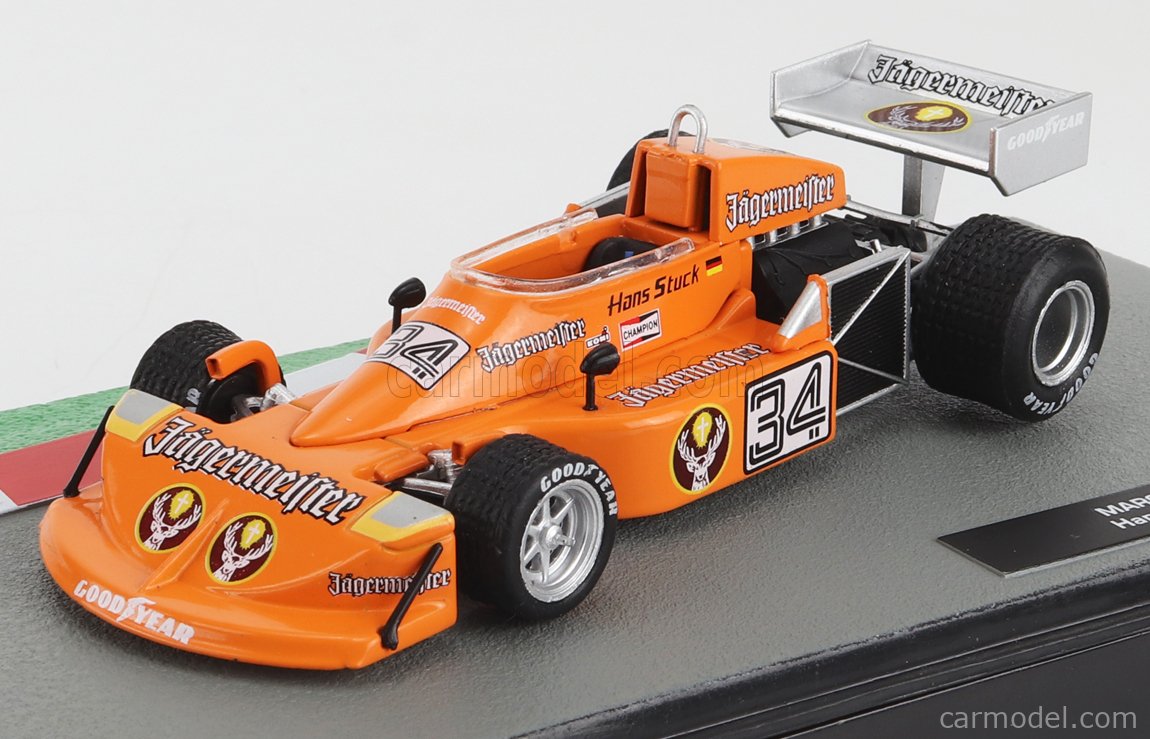 マーチ761 ハンス ヨアヒム スタッ1976年 1/43 - Deagostini F1マシンコレクション デアゴスティーニ : F1マシンコレクション 113号 (マーチ761 ハンス・ヨアヒム・スタック 1976) [分冊百科] (モデル付) : 本
