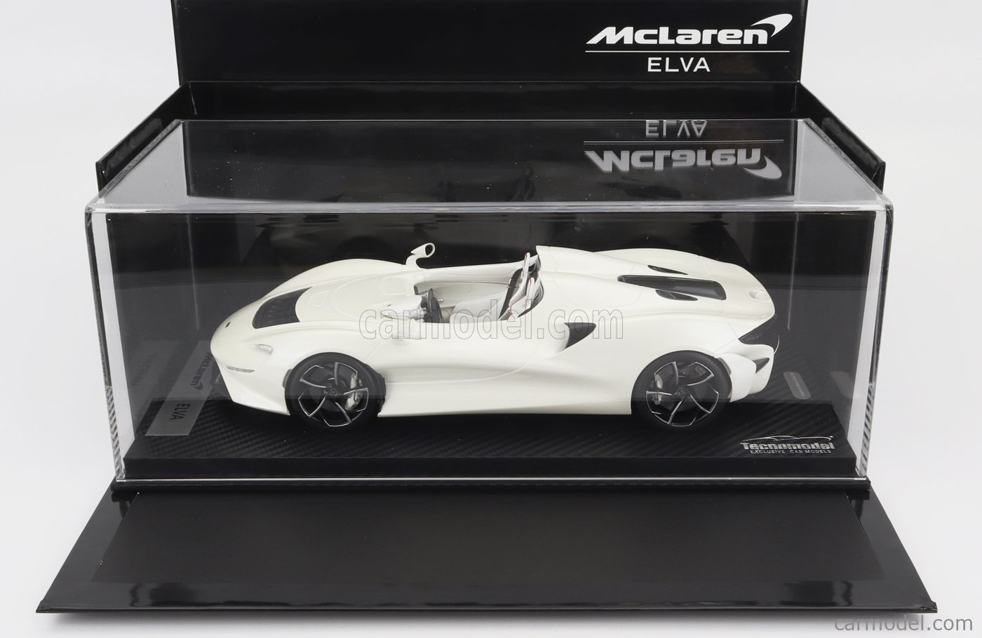 10-12月以降発売予定McLARENマクラーレン ELVA 2020 PEARL WHITE  Tecno 18 ミニカー