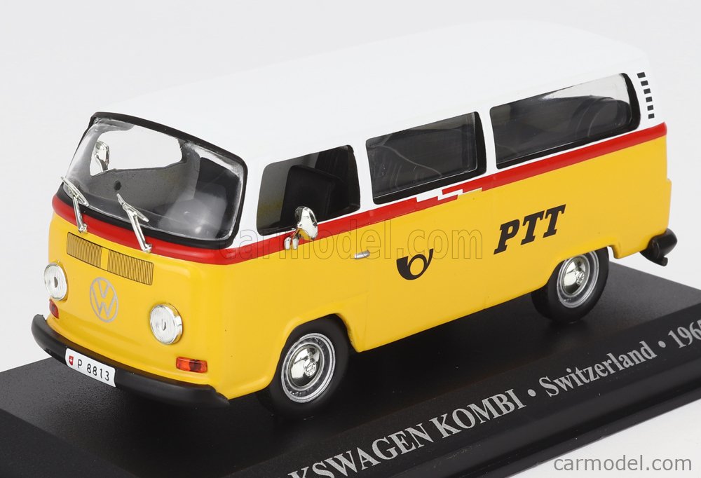 Volkswagen T2a Bus PTT Messwagen Schuco 1/43 - Réf 03497 - Occasion