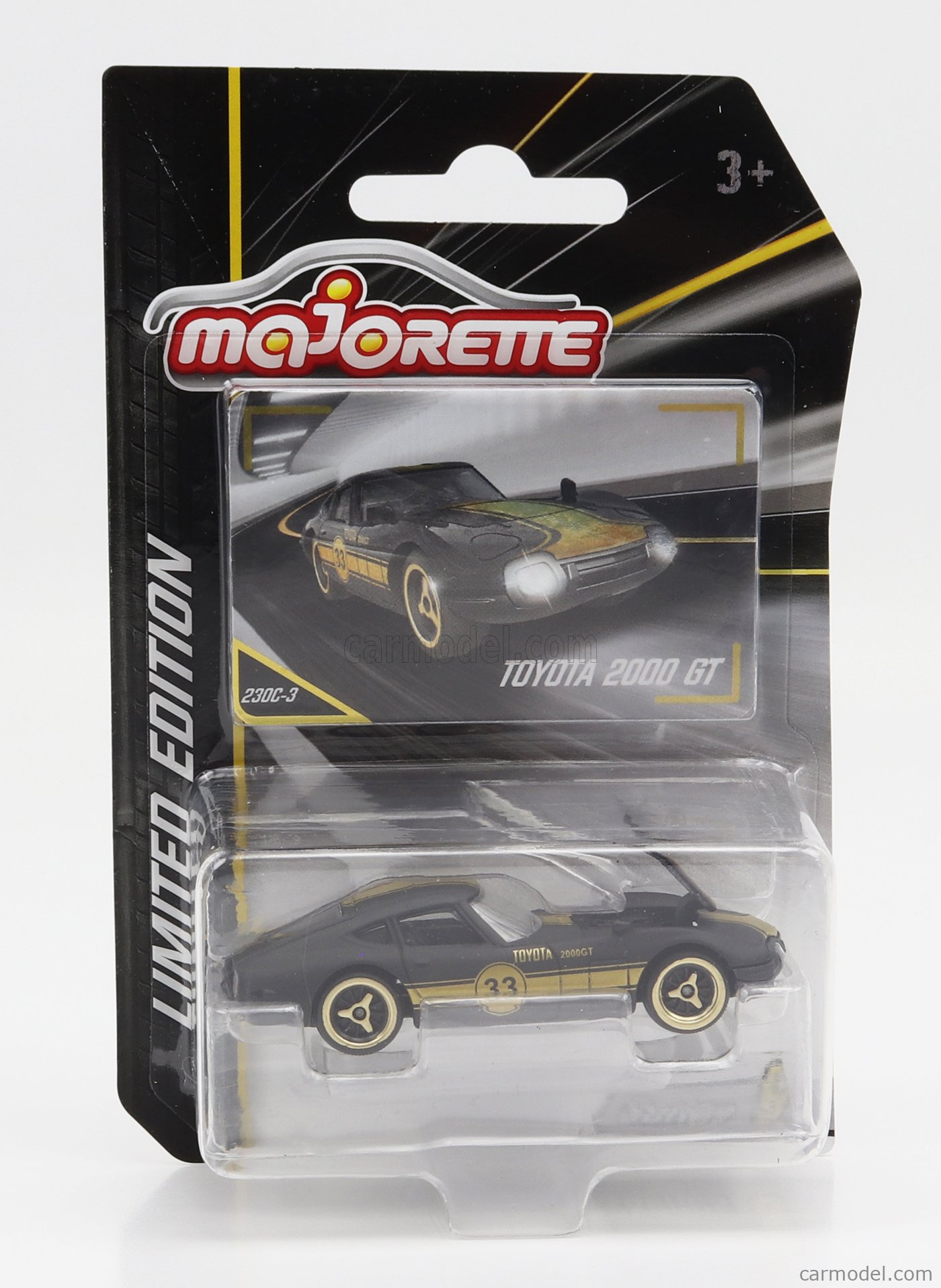 MAJORETTE 212054030-TOYOTA Echelle 1/64 | TOYOTA 2000 GT N 33 COUPE ...