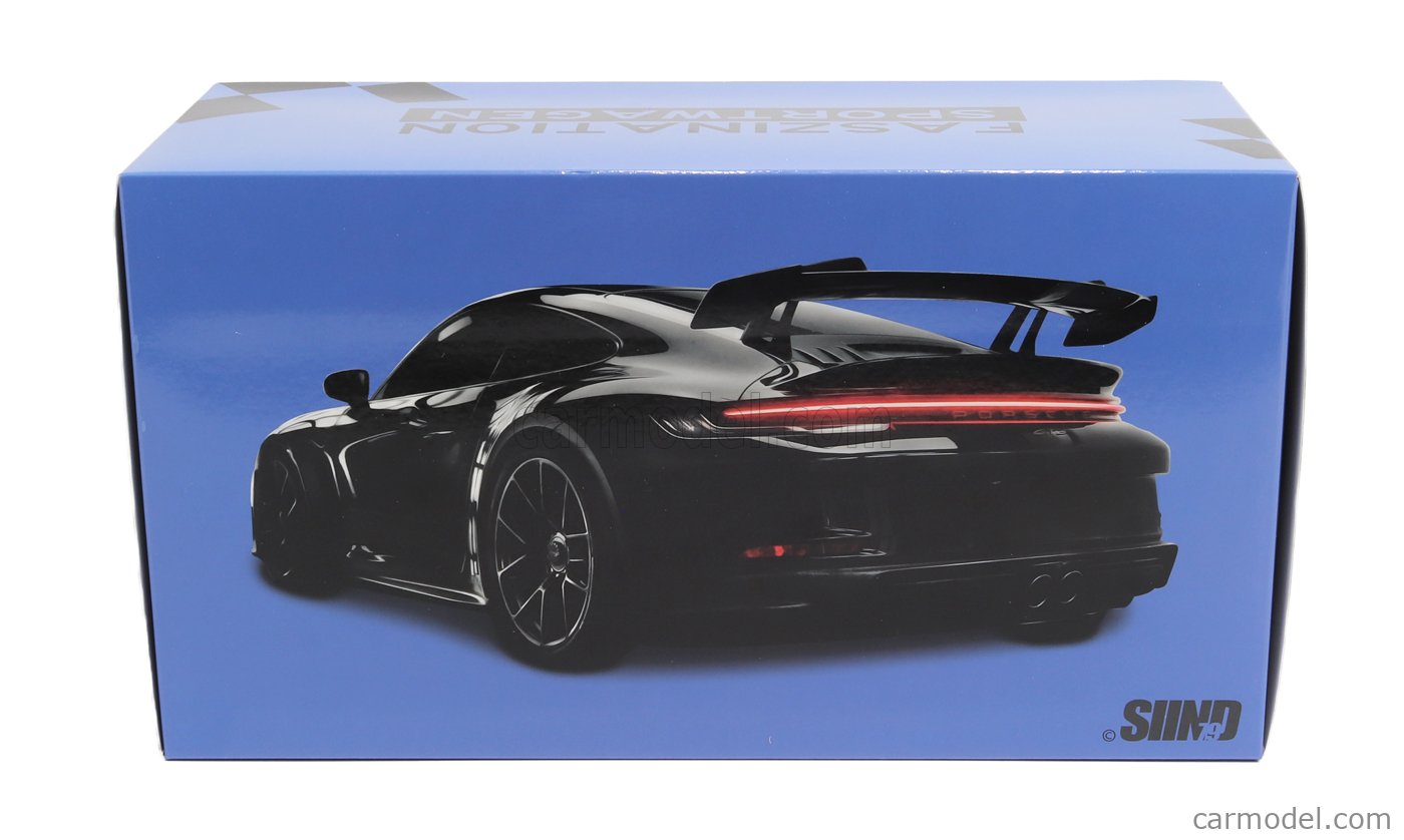 PORSCHE 911 992 GT3 CHALK CERCHI ORO 2021 MINICHAMPS 1:18 MODELLINO AUTO  STATICO