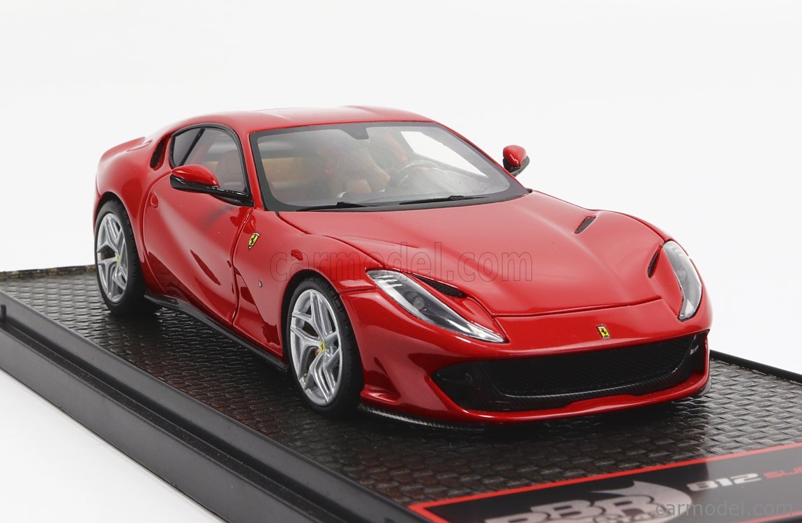 BBR Ferrari 812 Superfast 2017 - 1/18 - Rosso Corsa - Limitée 06/99 - Italie